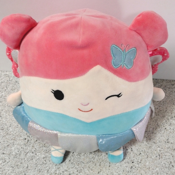 Squishmallow Kelly Toys Miss Maxine Fairy Butterfly Plush Animal Stuffed Toy 12" - Picture 6 of 8